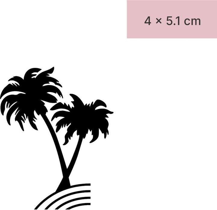 Immagine prodotto minink Tatuaggio temporaneo - Due palme