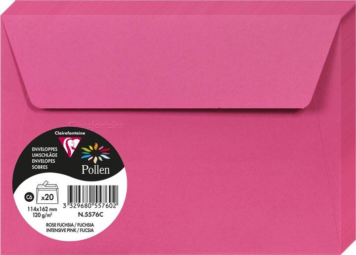 Actual product image Clairefontaine Briefumschlag (114 x 162 mm, 20 x)