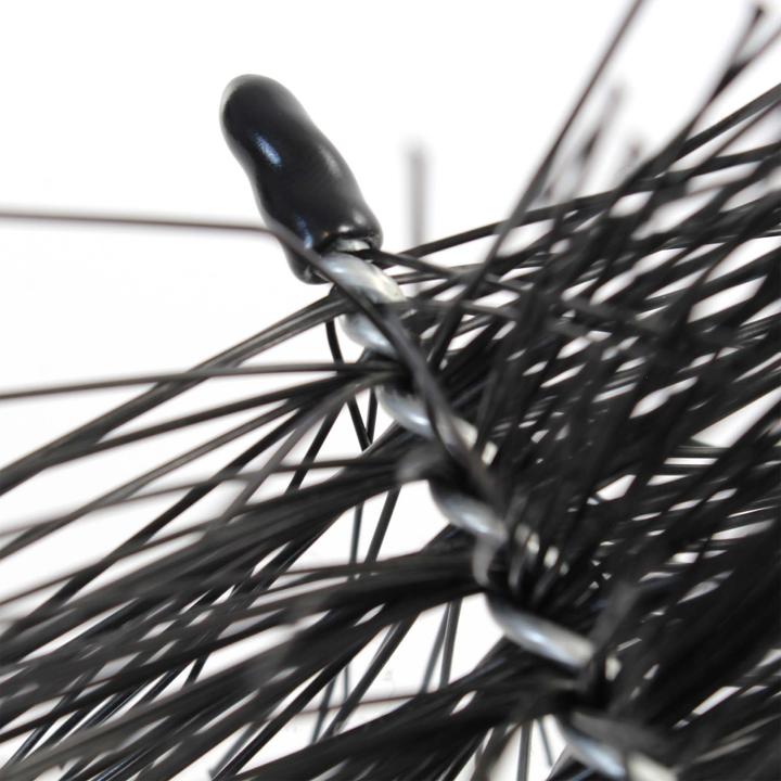 Actual product image Wiltec Nesting Protection Brush 120cm Ø 12cm 20 Pack for Solar System Effective Flexible Anti-nest