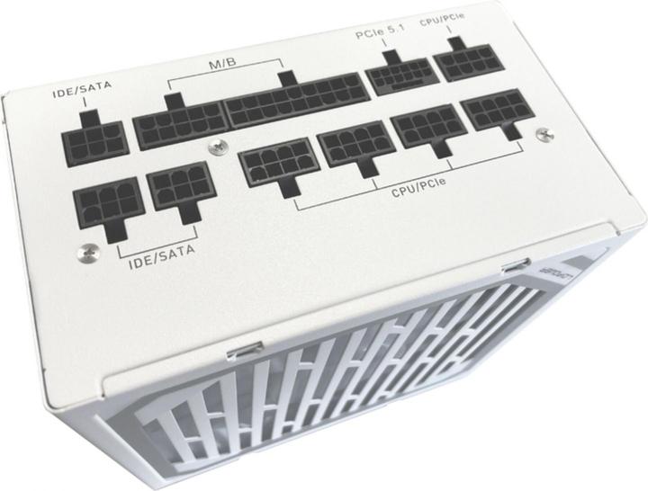 Immagine prodotto LC-Power Alimentatore 1000W LC1000MW Modular V3.1 (80+Gold)bianco (1000 W)