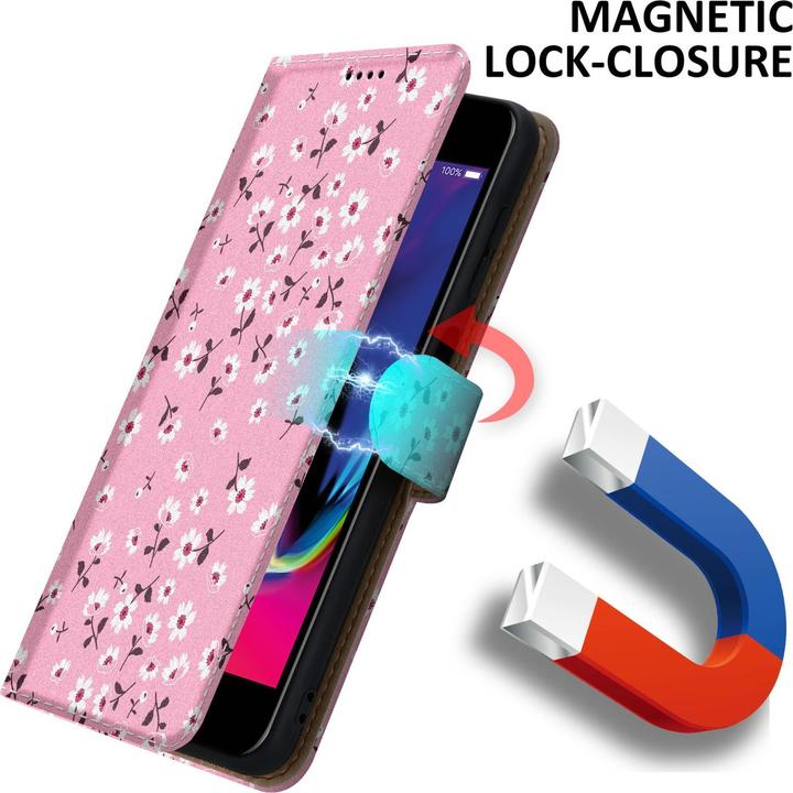 Image du produit Cadorabo Pochette Book avec impression (Apple iPhone 7 Plus, Apple iPhone 7s Plus)