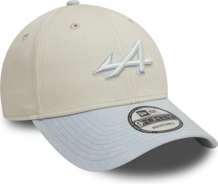 Actual product image New Era 9Forty Strapback Cap - ACID WASH BWT Alpine beige