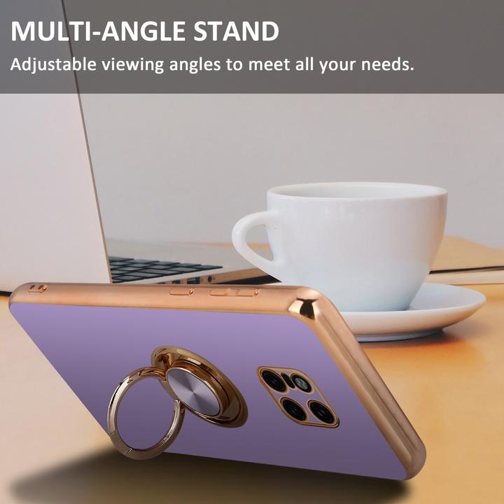 Image du produit Cadorabo Housse pour Huawei MATE 20 PRO en TPU avec protection pour appareil photo et anneau LM089 Style (Mate 20 Pro)