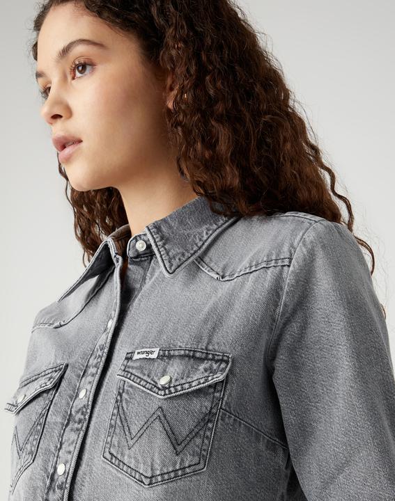 Actual product image Wrangler Y2K Slim Shirt (XS)
