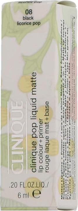 Immagine prodotto Clinique Pop Liquid Matte - 08 Black Licorice Pop (08 Nero Liquirizia Pop)