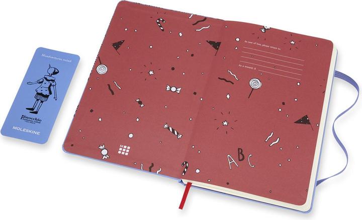 Immagine prodotto Moleskine NB Pinocchio LG Bla Fee (A5, Nessuna, Nessuna rilegatura)