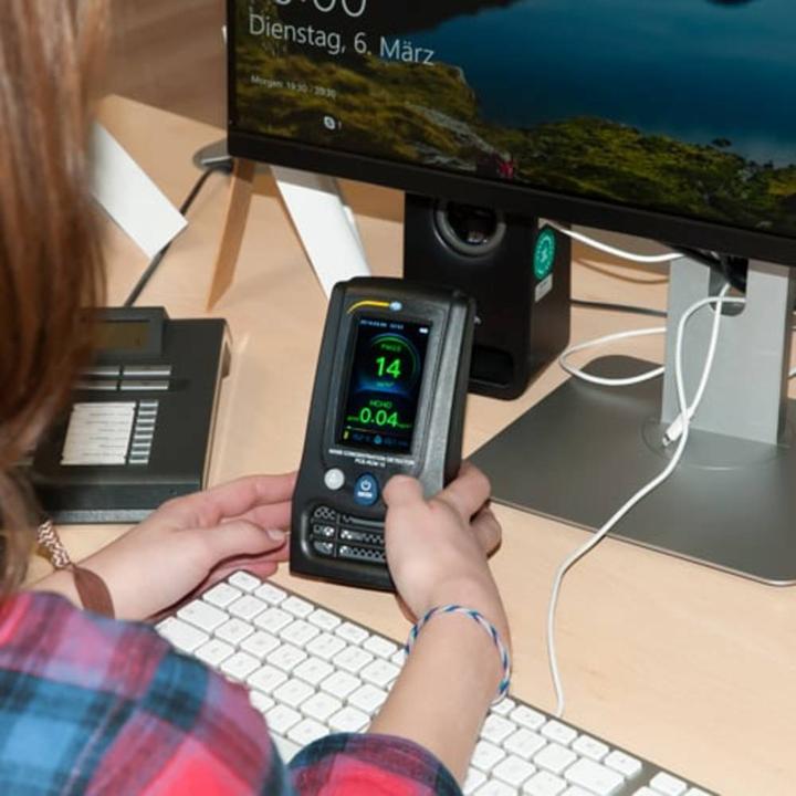 Image du produit PCE Instruments poussière appareil de mesure collecteur de particules