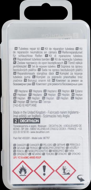Image du produit Decathlon Kit Reparation Tubeless.