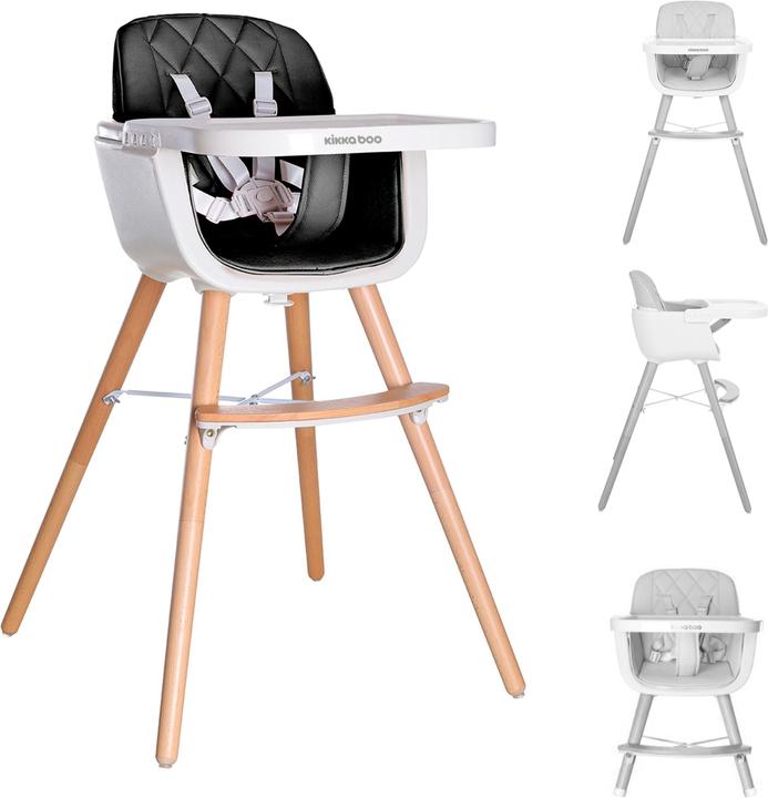 Image du produit Kikkaboo chaise haute 2en1 Woody (Chaise haute)