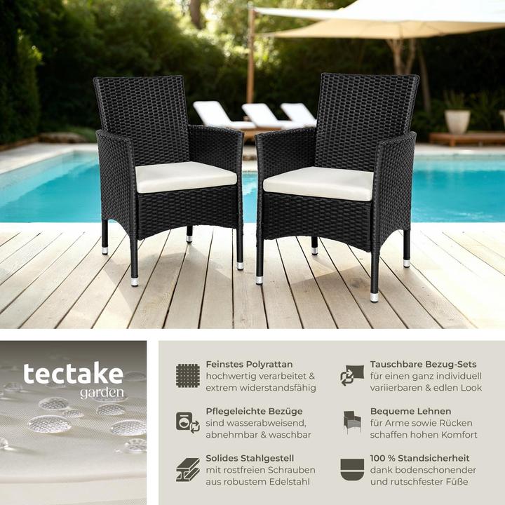 Produktbild tectake Rattansessel