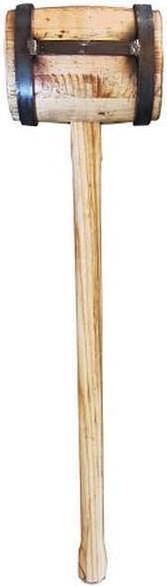 Produktbild Triuso Holzschlegel 6 kg mit angeschweissten Flacheisen (6000 g)