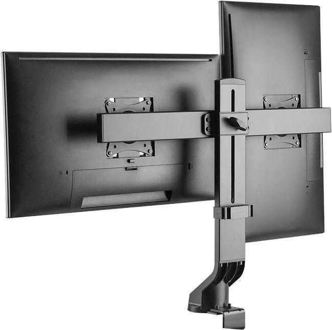 Immagine prodotto LogiLink Staffa per monitor a 2 pieghe, 1727", alluminio, schermi curvi (27")