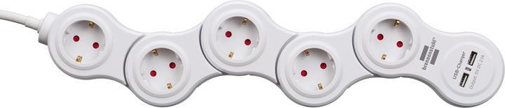 Produktbild Brennenstuhl Vario Power (7 x, USB-A, CEE 7/3, 1.40 m)
