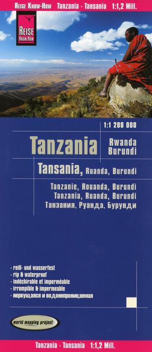 Image du produit Projet de cartographie mondiale. Tanzanie,Rwanda