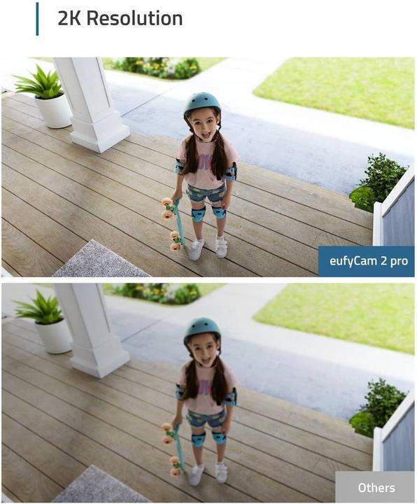 Image du produit eufy eufyCam 2 Pro Jeu de 2 (2304 x 1296 Pixels)