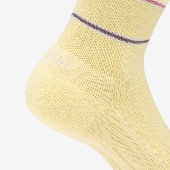 Produktbild Quechua Wandersocken hoch Lyocell & Leinen 2 Paar Hike 100 Lime & Flore (35)