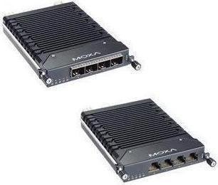 Actual product image Moxa LM-7000H-4TX - Fast Ethernet module with 4 10100BaseT(X) connections