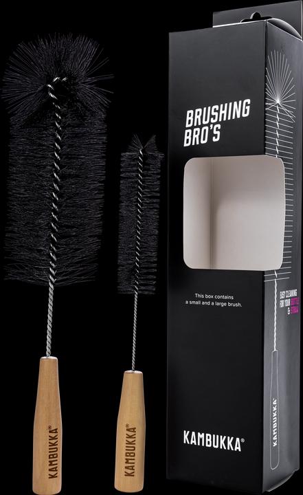 Actual product image Kambukka A set of 2 brushes with different lengths, ideal to clean all bottles (2 pcs.)