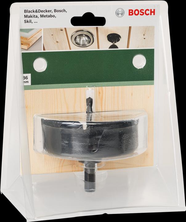 Actual product image Bosch Zubehör Hole saw for spot lamps diameter = 86 mm (86 millimetres)