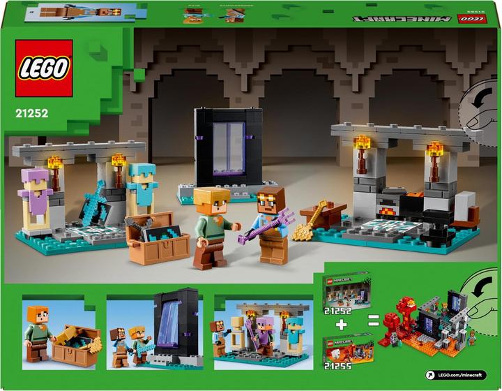 Image du produit LEGO 21252 L'armurerie (21252, LEGO Minecraft)