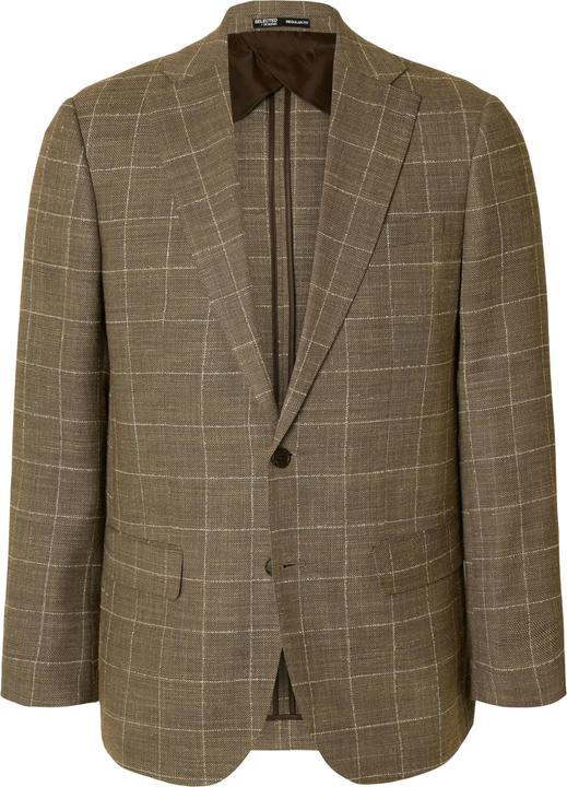 Selected Homme Wollmix Einreihiger Blazer