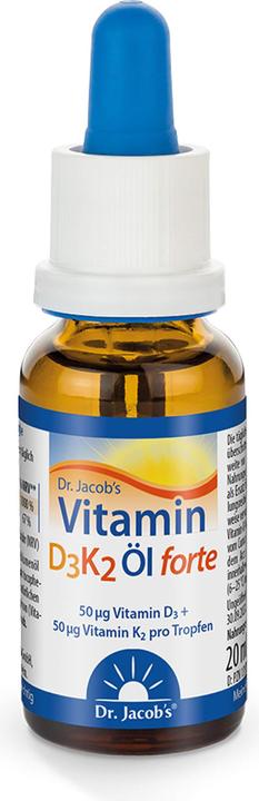 Dr. Jacob's D3K2 Öl forte (1 Stück, Tropfen, 71 g)
