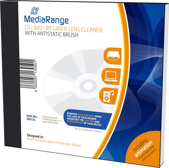 Produktbild MediaRange Laser Reinigungs-CD