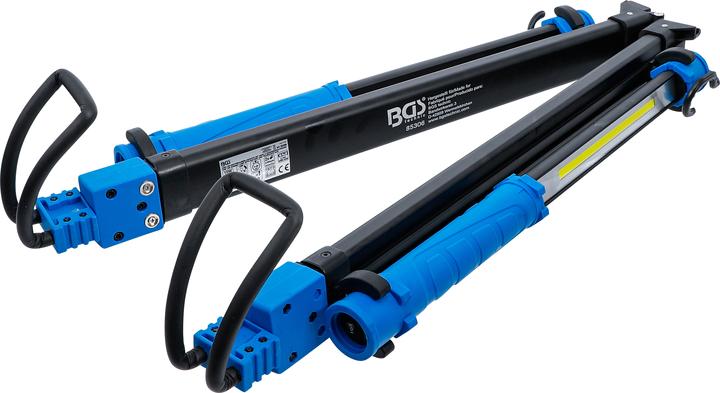 Actual product image BGS COB LED Bonnet Lamp with Battery and Telescopic Bar 2 COB-LED-Handheld Work Lamps (1500 lm)