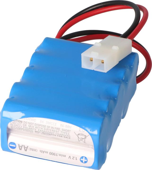 Produktbild Panasonic Akkupack bestehend aus 10x Eneloop AA Mignon und Tamiya Buchse (10 Stk., 2000 mAh, Akku)
