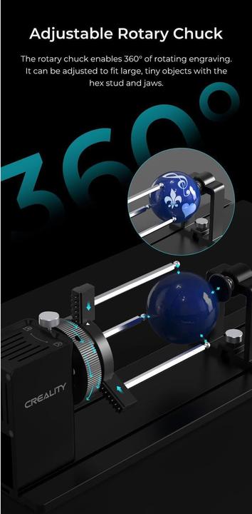 Produktbild Creality Dreh Kit Pro zum Flacon 2