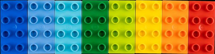 Produktbild LEGO Duplo 2x4 Steine Bausteine / 250 Stück / Grundbausteine 3011 NEU (3011)