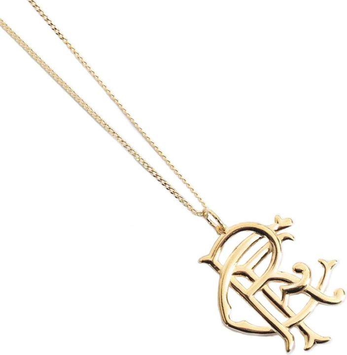Actual product image Rangers FC Crest Necklace & Pendant (100% synthetic material)