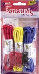 Produktbild Folia Bringmann 83302 - Paracord Set Camouflage, 3 Schnüre à 3 m und 3 Verschlüsse - ideal zur Erste