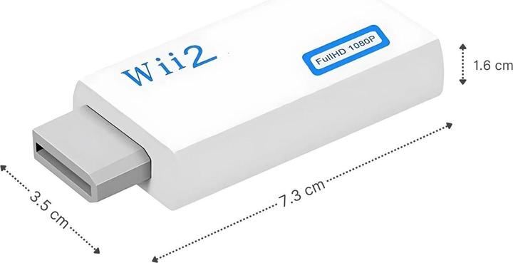 Produktbild Hermex Wii auf HDMI-Adapter HDMI-Konverter HDMI-Umwandler (Wii)