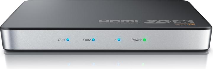 Actual product image Primewire HDMI splitter, switcher, distributor 4K UHD 2160p 4K 30Hz, Full HD, CEC, HDCP, 3D Ready, Deep Colour