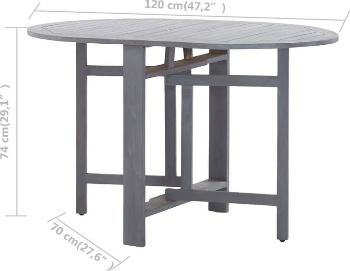 Immagine prodotto VidaXL Tavolo da esterno (70 cm)