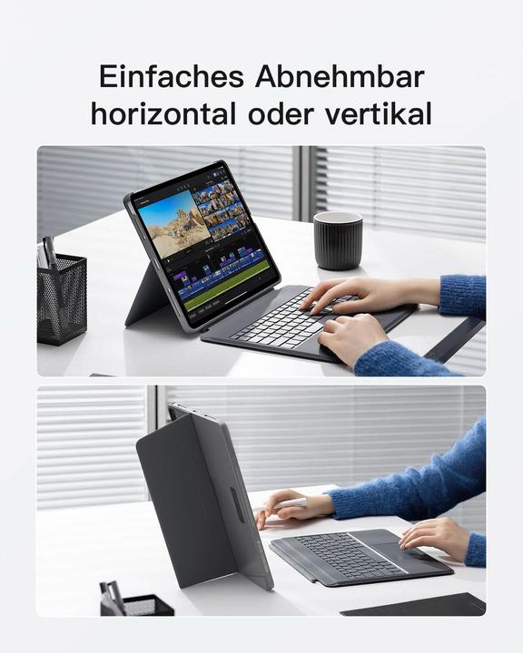 Actual product image Inateck Keyboard iPad 04118 gray (KB04118 gray)