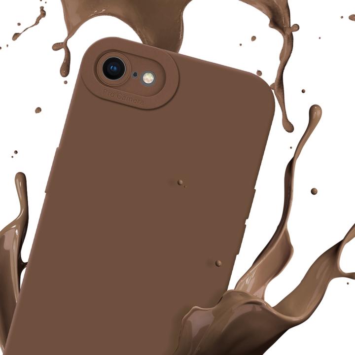 Actual product image Cadorabo Case for Apple iPhone 7 / 7S / 8 / SE 2020 in TPU Fluid LM162 Style (Apple iPhone 7, Apple iPhone SE (2nd Gen))