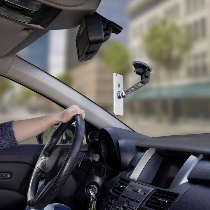 Actual product image Nite Ize Mobile Phone Car Mount Steelie Windshield Mount Suction Cup 360° Rotatable