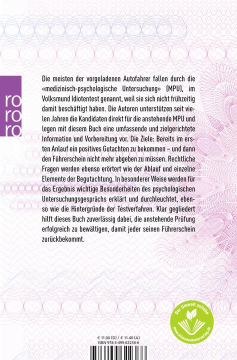 Actual product image Ich will meinen Führerschein zurück (German, Peter Grunow, 2007)