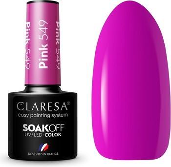 Claresa 549 Rosa UV-Nagellack 5ml (Pink, UV-Gel Lack)