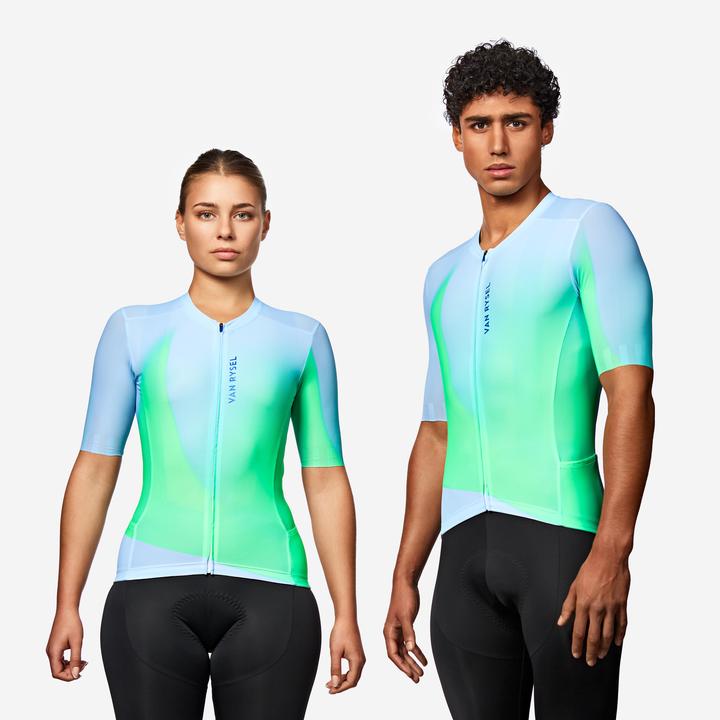 Produktbild Van rysel Unisex kurzarm Sommer Rennrad Radtrikot - Racer 2 (XS)