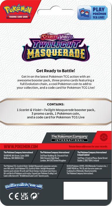 Produktbild Pokémon Twilight Masquerade (Englisch, Blister Pack)