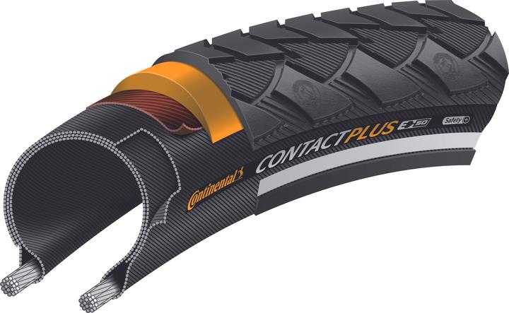 Immagine prodotto Continental Contatto Plus (28 x 1.10, 28-622)