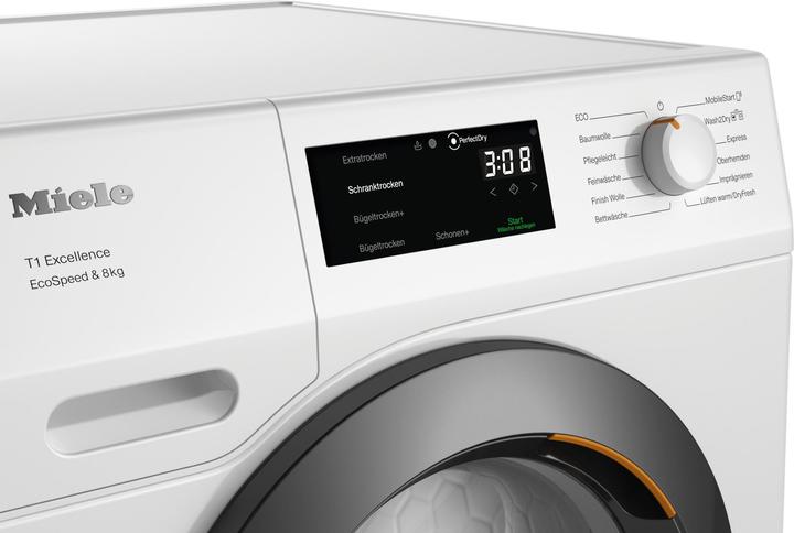 Immagine prodotto Miele Wärmepumpen-Trockner TEC655WP EcoSpeed&8kg (8 kg, A sinistra)