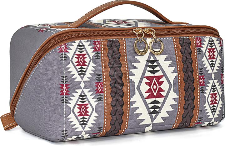 Only-Bags.Store Ethnischer Stil Kosmetiktasche, tragbare Reisekosmetiktasche, Toilette Waschmaschine Veranstalter