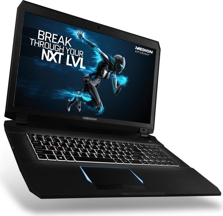 Actual product image Medion Erazer X7843 (17.30", Intel Core i7-6820HK, 32 GB, 512 GB, CH)