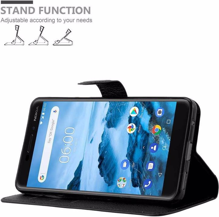 Productafbeelding Cadorabo Boek met kaft met standfunctie (Nokia 6.1)