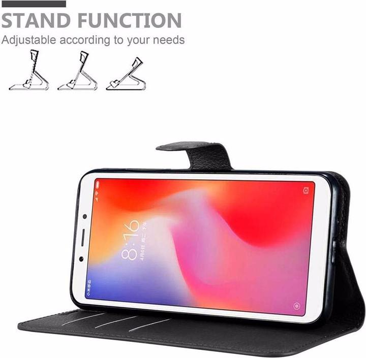 Image du produit Cadorabo Book avec fonction stand Cover (Xiaomi Redmi 6)