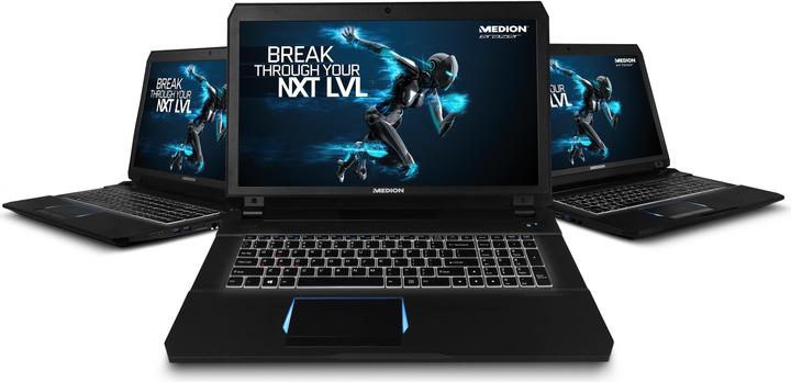 Actual product image Medion Erazer X7843 (17.30", Intel Core i7-6820HK, 32 GB, 512 GB, CH)